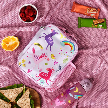 Ion8 Kids Insulated Unicorns Lunch Bag- Medium