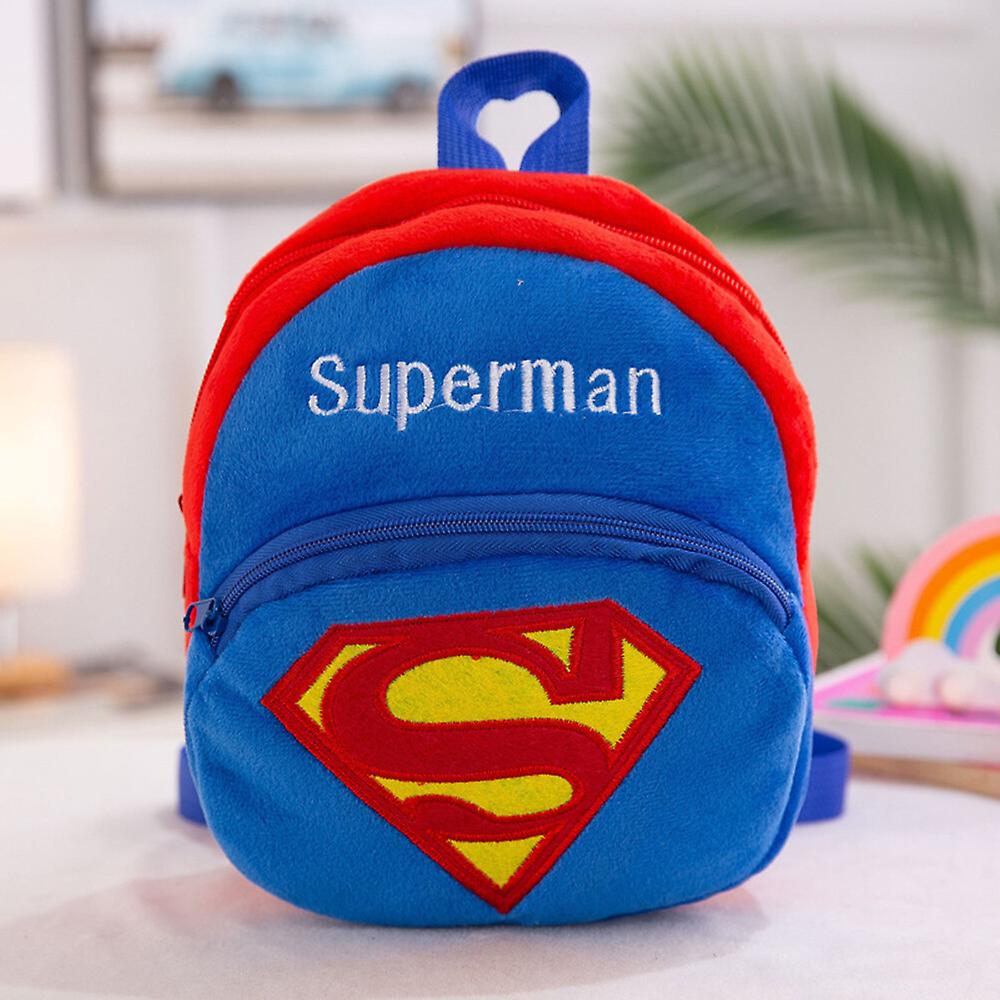 Kids Cartoon Backpack- Superman