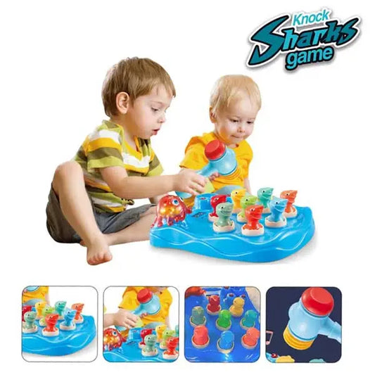 Knock Shark Game With Light And Music 3y+