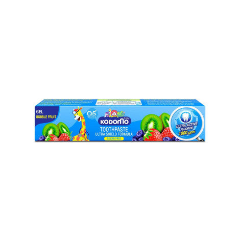 Kodomo Toothpaste Gel Ultra Shield Formula- Bubble Fruit 40g