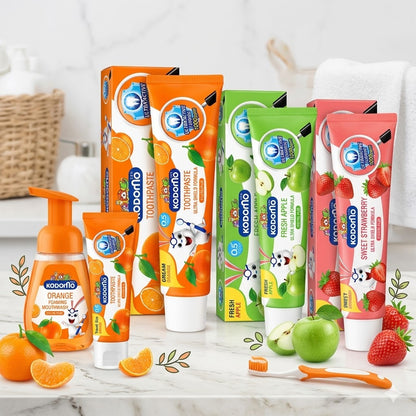 Kodomo Toothpaste Gel Ultra Shield Formula- Orange Cream 40g