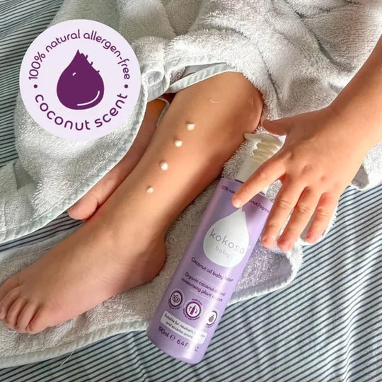 Kokoso Baby Coconut Oil Baby Lotion- Natural Coconut 190ml