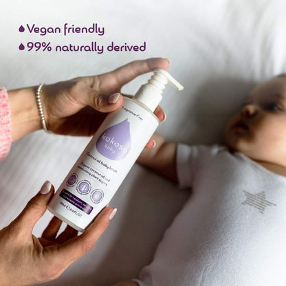 Kokoso Baby Coconut Oil Baby Lotion- Unfragranced 190ml