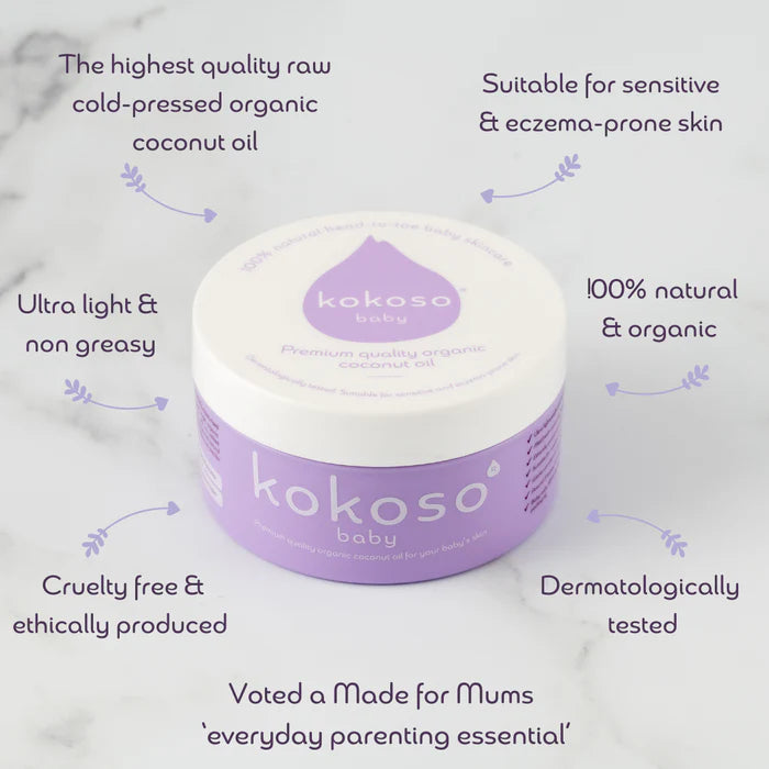 Kokoso Baby Organic Coconut Oil 70g