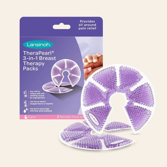 Lansinoh TheraPearl 3 In 1 Hot And Cold Breast Therapy