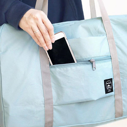 Large Capacity Fashion Travel Bag- Light Blue