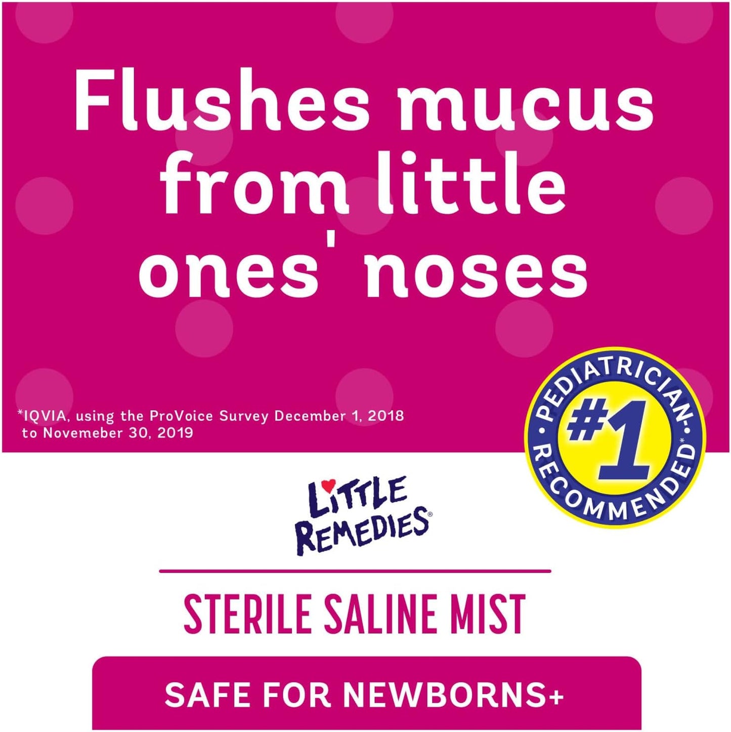 Little Remedies Sterile Saline Nasal Mist 85g