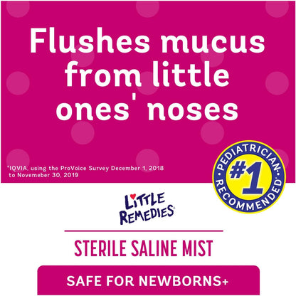 Little Remedies Sterile Saline Nasal Mist 85g