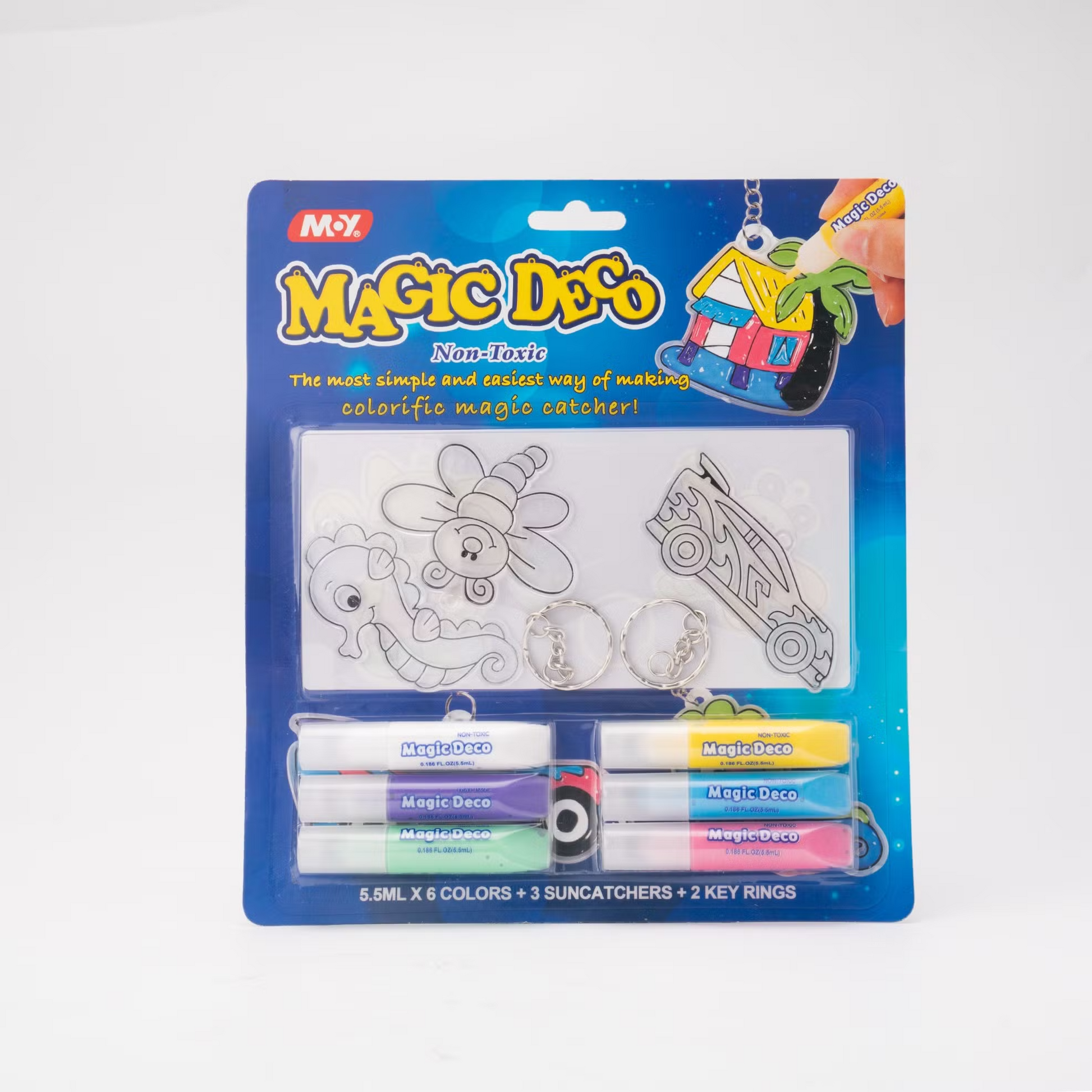 Magic Deco 3D Glass Window Glue Set 