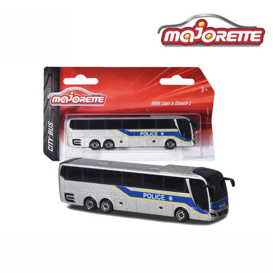 Majorette 3159 MAN City Lion's Coach L Police Bus Gray (3Y+)