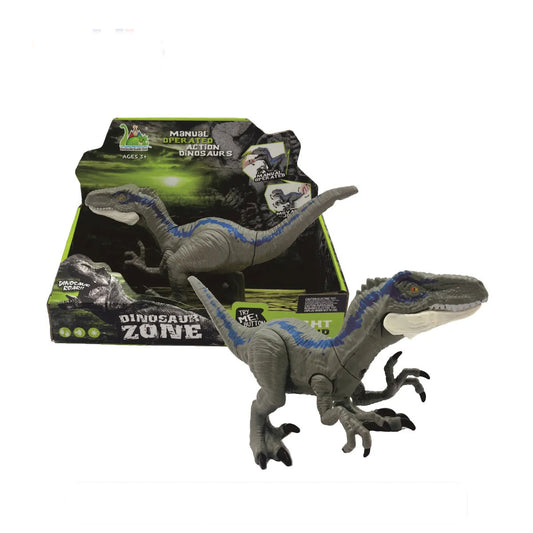 Manual Operated Action Dinosaur (RS054-2) 3+Years