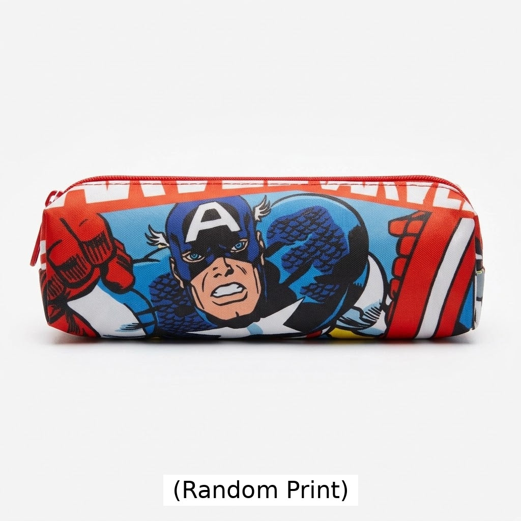 Marvel Captain America Zipper Pencil Pouch Case