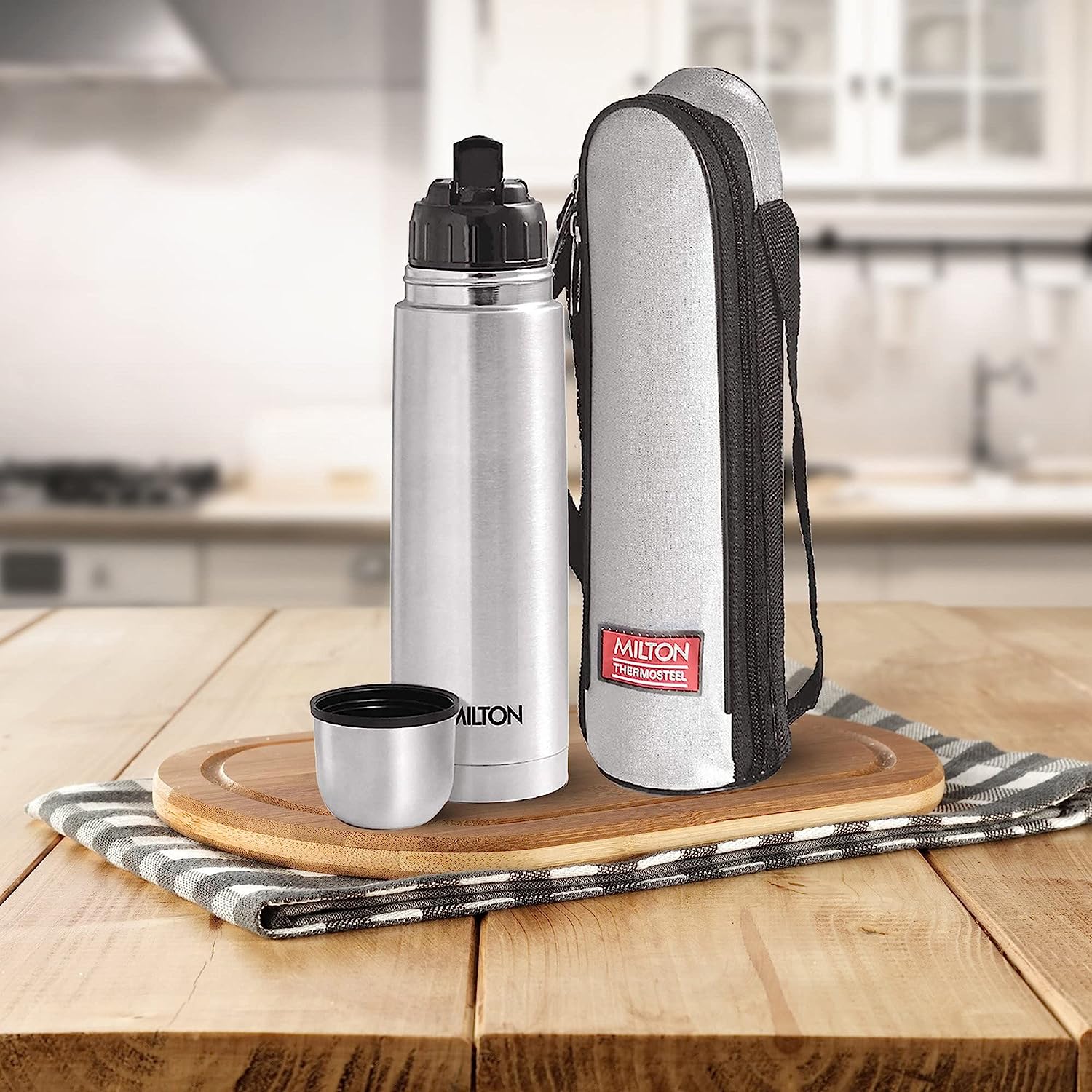 Milton Bottle Milton Thermosteel 750ml Flip Lid Milton Thermosteel