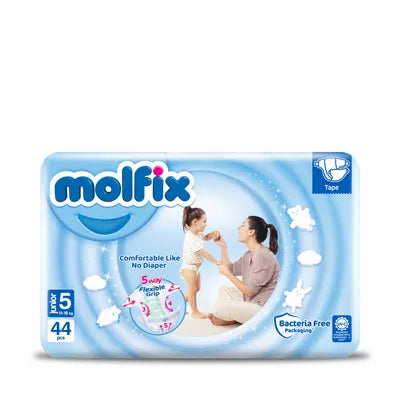 Molfix Baby Diaper Belt 5 Junior (11-18 kg) 44 Pcs