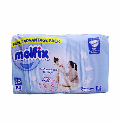 Molfix Baby Diaper Belt 5 Junior (11-18 kg) 64 Pcs