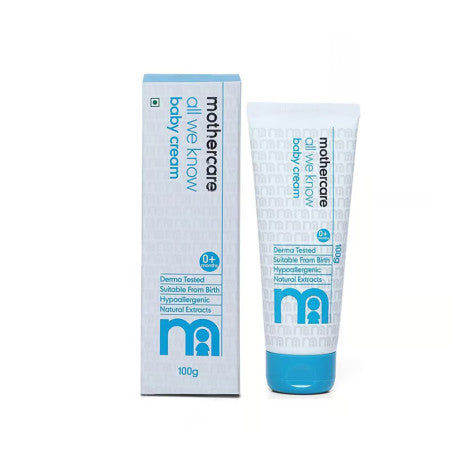 Mothercare All We Know Baby Cream 100g (0M+)