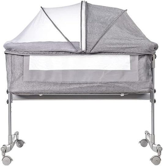 Multifunctional Baby Crib Breathable Net Bedside Bassinet Sleeping Basket Bed