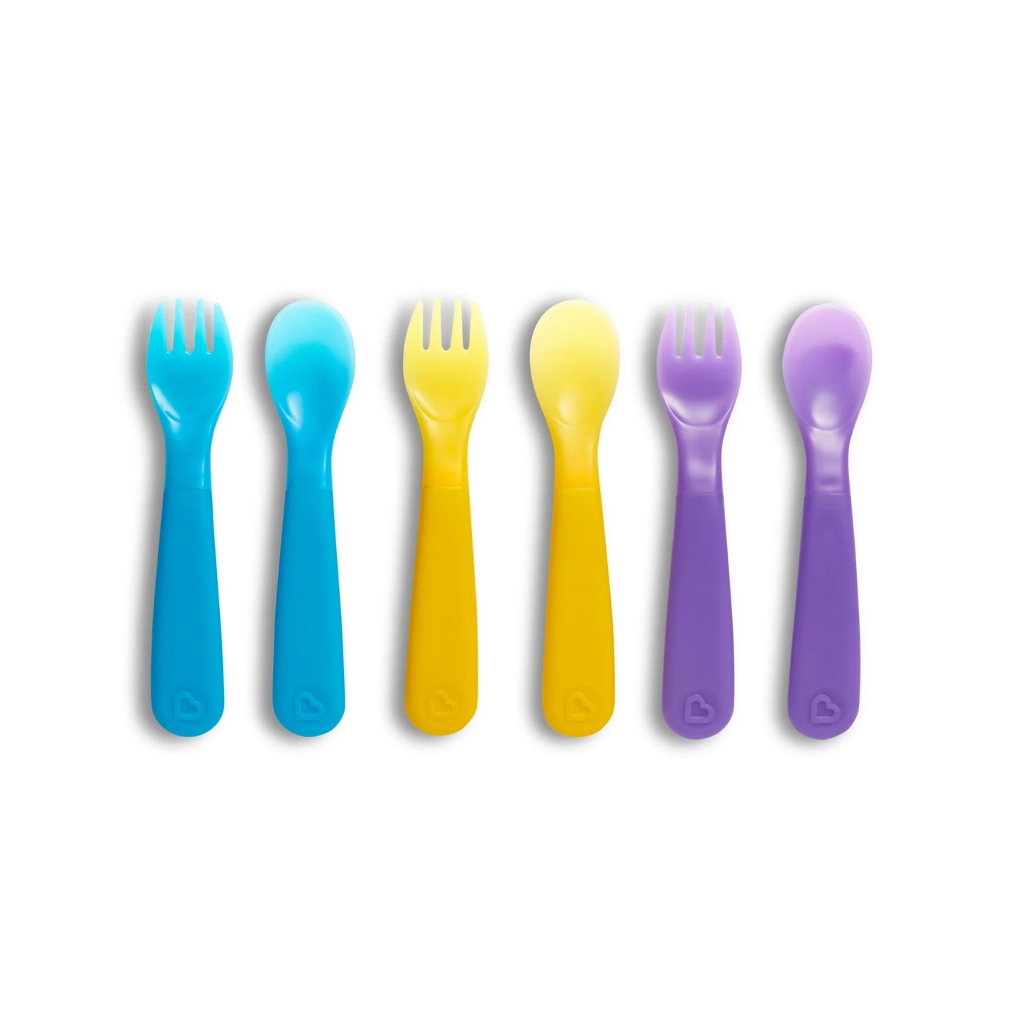 Munchkin Colour Reveal Colour Changing Forks & Spoons (12m+)- 6 Pcs