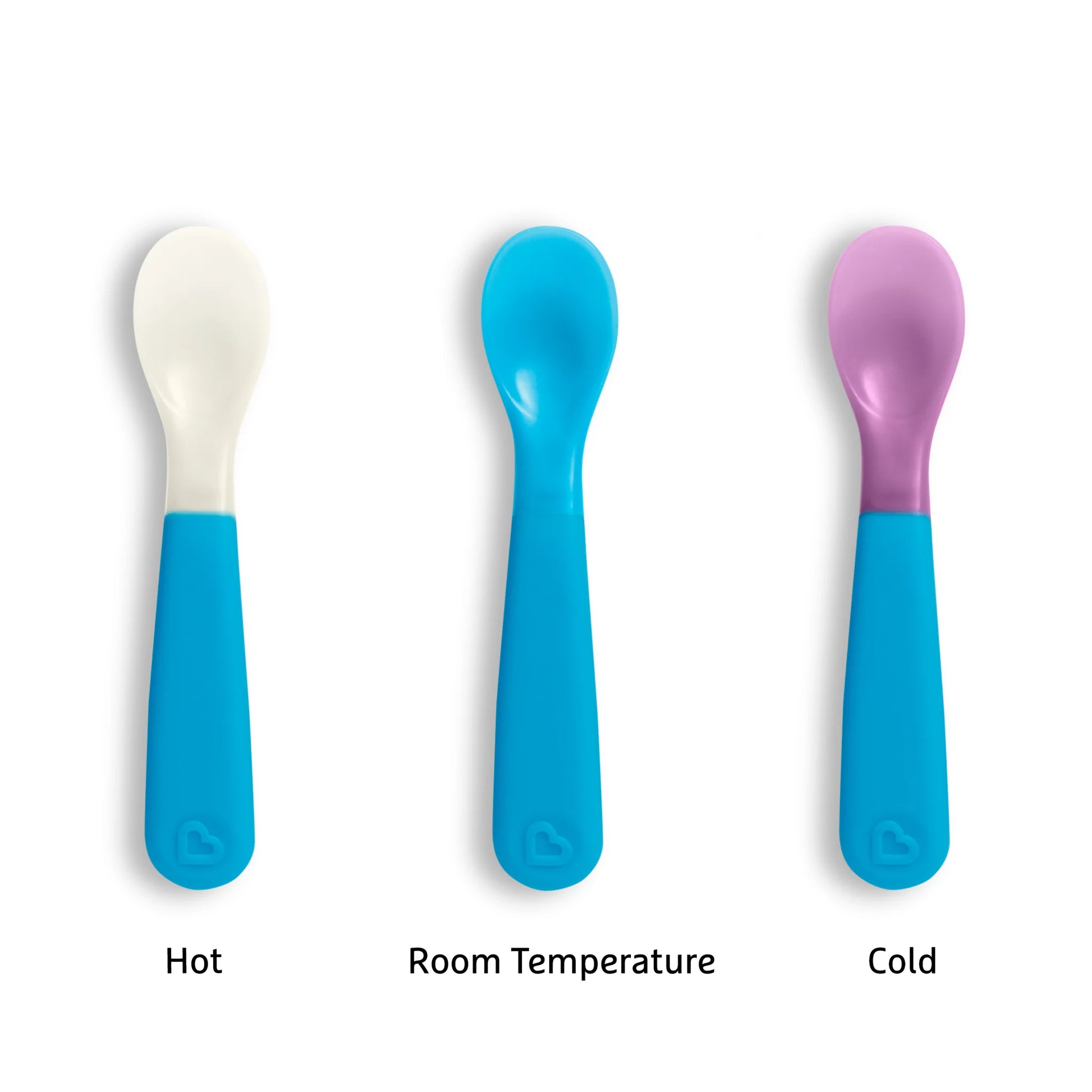 Munchkin Colour Reveal Colour Changing Forks & Spoons (12m+)- 6 Pcs