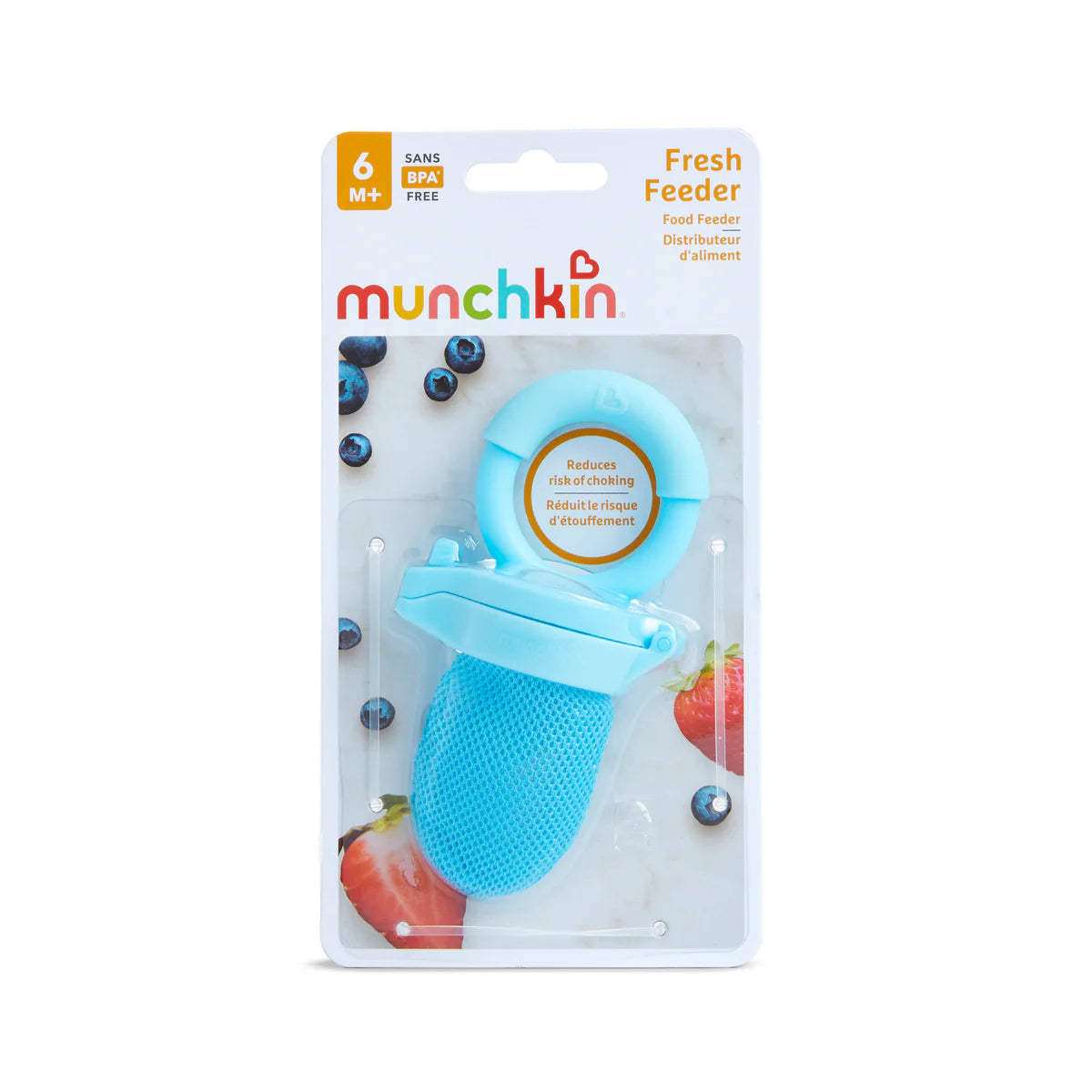 Munchkin Fresh Food Feeder (6m+)- Blue