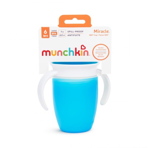 Munchkin Miracle 360° Trainer Cup (6m+)- Blue 207ml