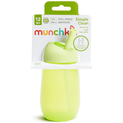 Munchkin Simple Clean Straw Cup (12m+) 296ml- Green