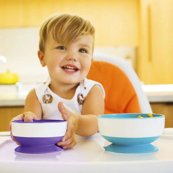 Munchkin Stay Put Suction Bowls (6m+)- 3 Pcs