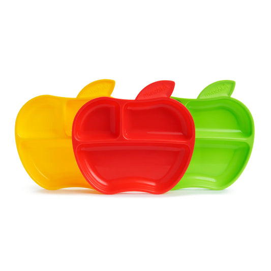 Munchkin lil'Apple 3 Diveder Plates (6m+) 3 Pcs