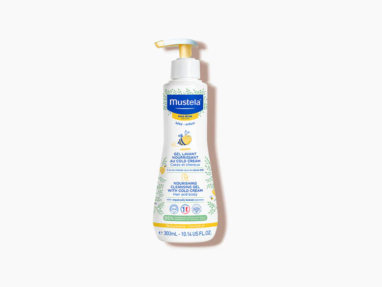 Mustela Nourishing Cleansing Gel with Cold Cream and Beeswax 300ml