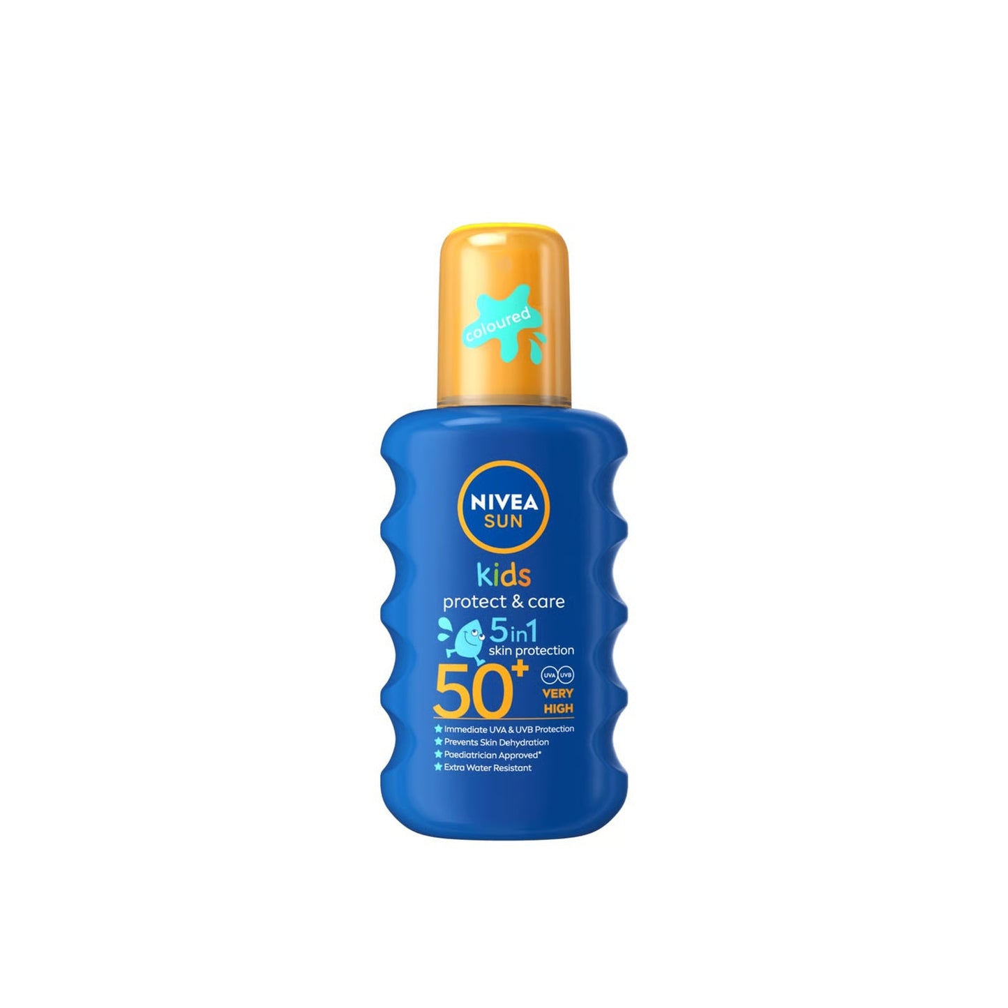 NIVEA SUN Kids Coloured Moisturising Sun Spray SPF50+ 200ml