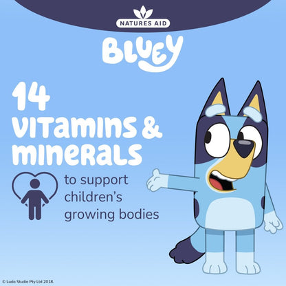 Natures Aid Bluey Multivitamin (3y+)- 30 Gummies