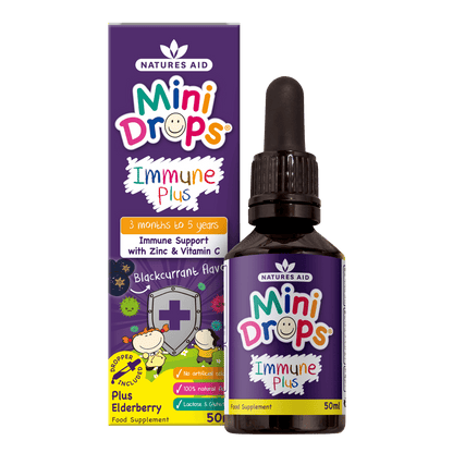 Natures Aid Mini Drops Immune Plus 50ml