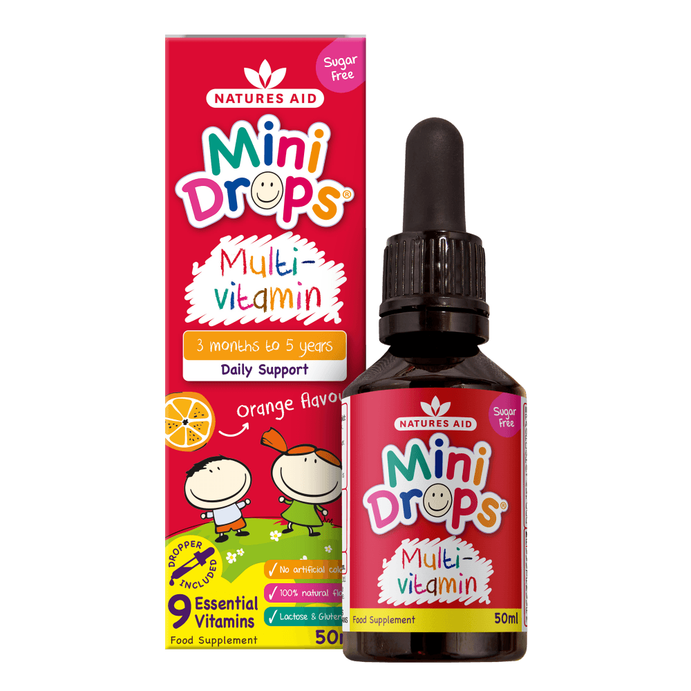 Natures Aid Mini Drops Multivitamin 50ml