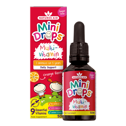 Natures Aid Mini Drops Multivitamin 50ml