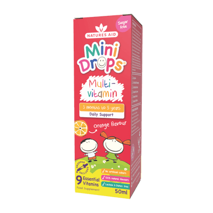 Natures Aid Mini Drops Multivitamin 50ml