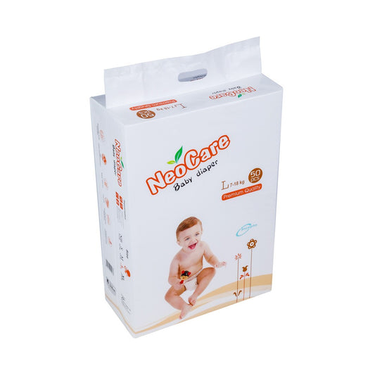 NeoCare Premium Baby Diaper Belt L (7-18 kg) 50 pcs