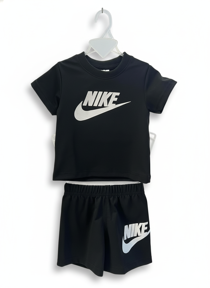 Nike (Thai) T-Shirt & Pant Set- Black
