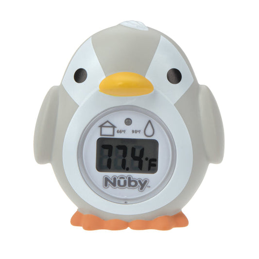 Nuby Bath & Room Thermometer (0m+)- Penguin