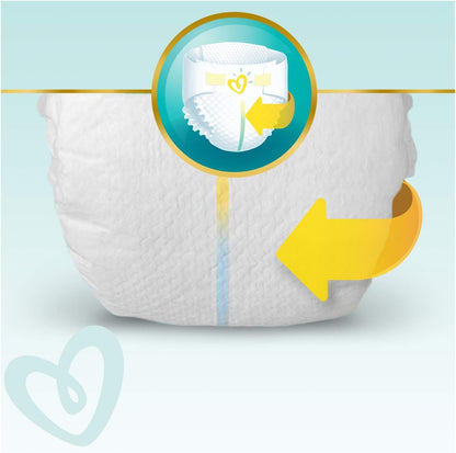 Pampers Premium Protection Baby Diaper Size 1 Belt (2-5 kg) 72 Pcs