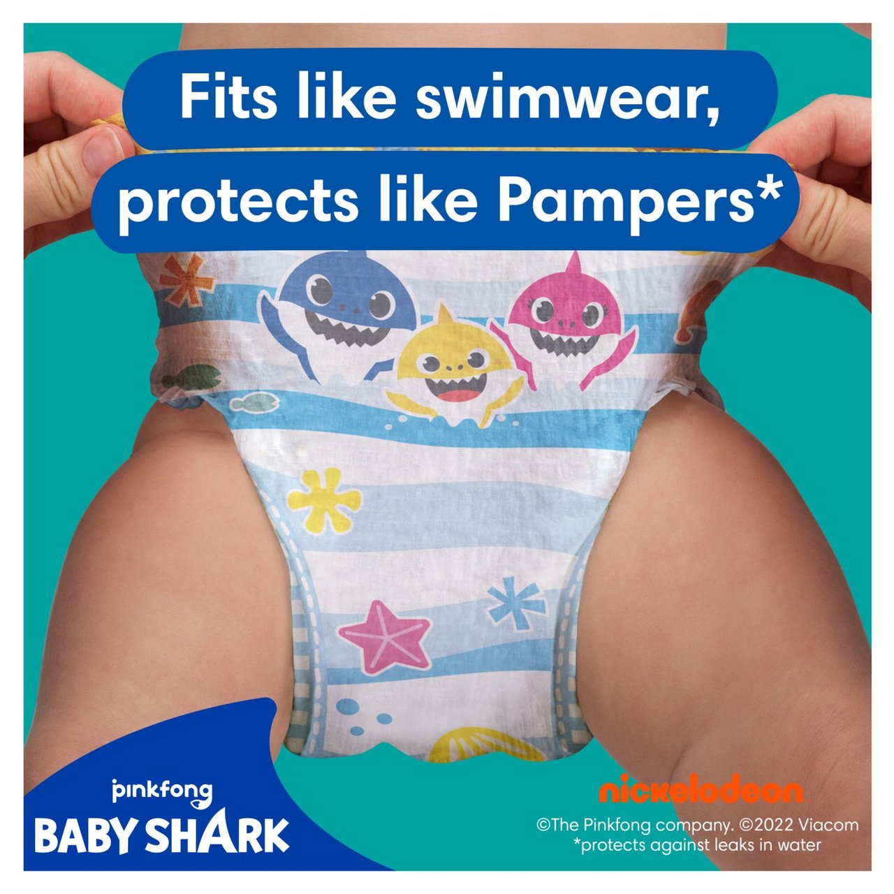 Pampers Splashers Swim Pants Size 3-4 (6-11kg) 12pcs