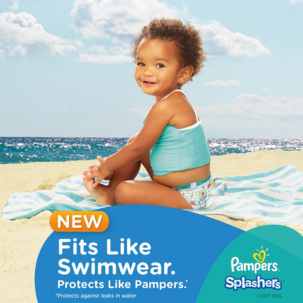 Pampers Splashers Swim Pants Size 5-6 (14kg+) 10pcs