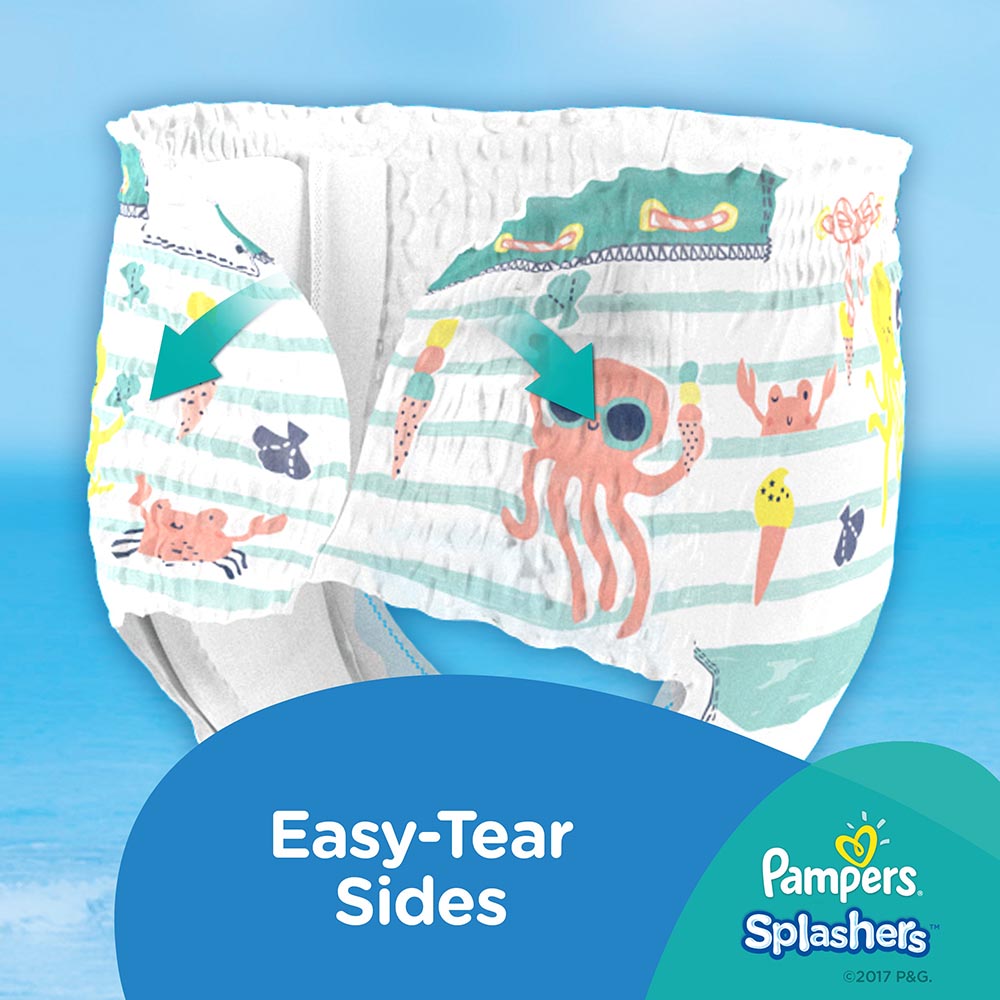 Pampers Splashers Swim Pants Size 5-6 (14kg+) 10pcs