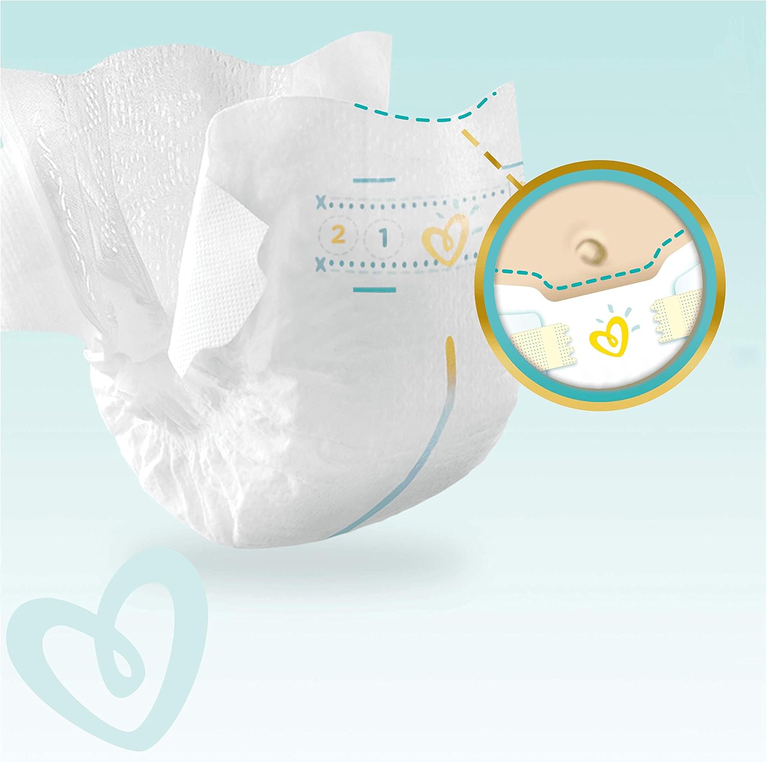 Pampers Premium Protection Baby Diaper Size 2 Belt (3-8 kg) 68 Pcs