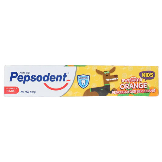 Pepsodent Kids Toothpaste Awesome Orange 50g