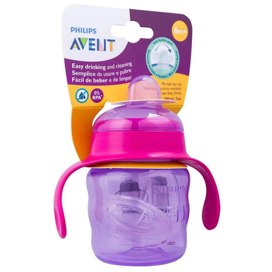 Philips AVENT Spout Cup With Handles Сompact (6m+) 200ml- Purple