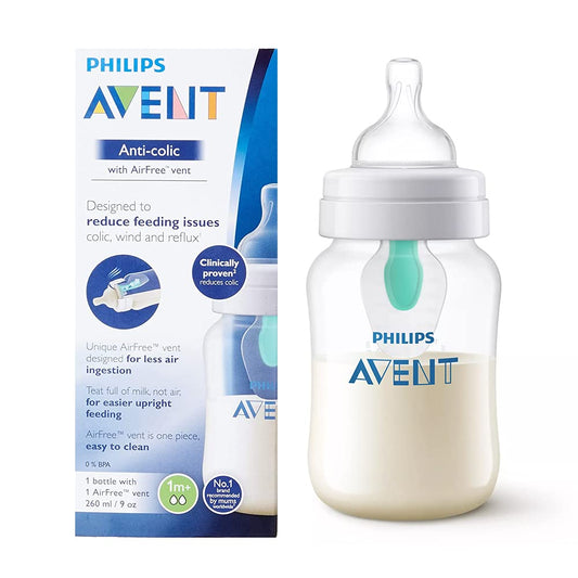 Philips Avent Anti-Colic with AirFree Vent Baby Bottle 260ml (1m+)
