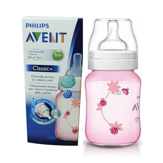 Philips Avent Classic+ Baby Bottle 260ml (1m+)
