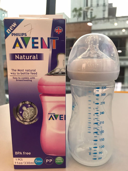 Philips Avent Natural Feeding Bottle (0m+) 330ml