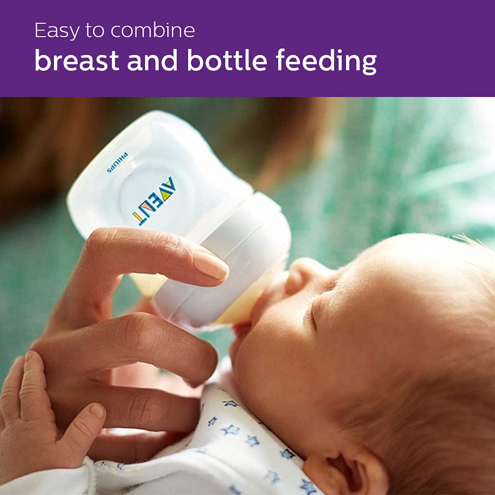 Philips Avent Natural Feeding Bottles 125ml (0m+)