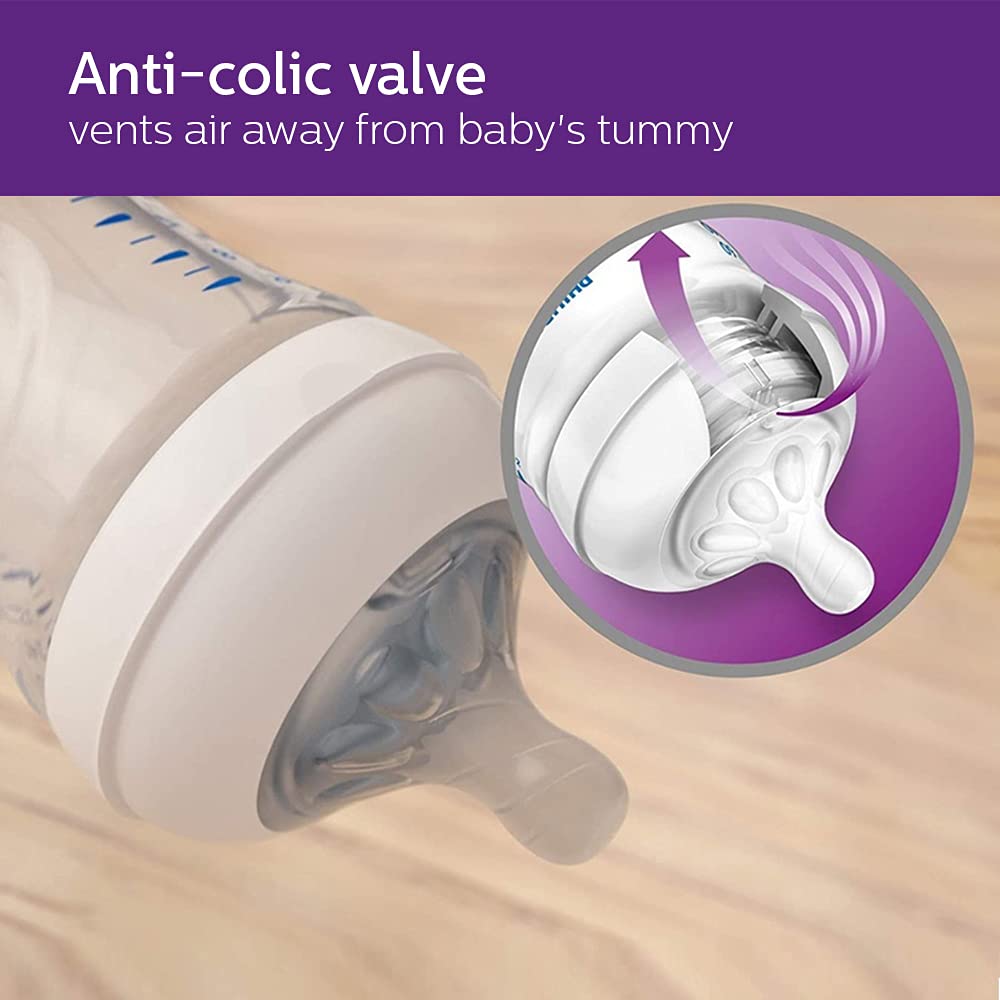 Philips Avent Natural Feeding Bottles 125ml (0m+)